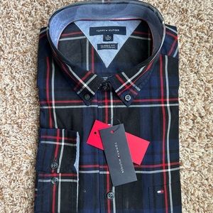 TOMMY HILFIGER PLAID LONG SLEEVE SHIRT SZ XL NWT Brand new